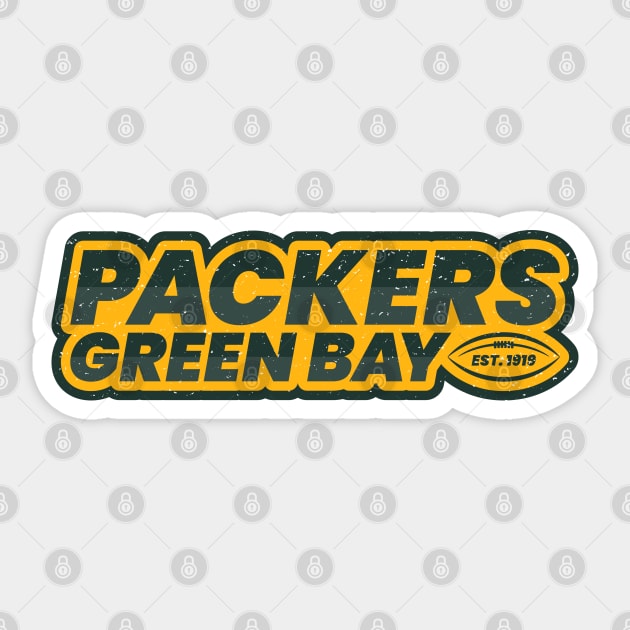 Green Bay 1 Sticker by Karambol